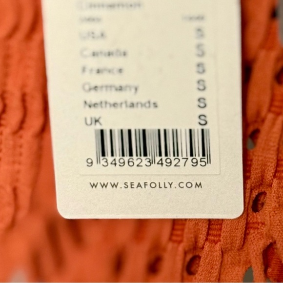 NWT Seafolly Marrakesh Tassel Cover-Up Dress Cinnamon Size‎ S - Picture 6 of 13